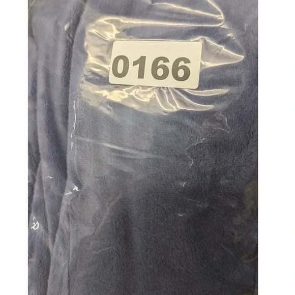 32 Degrees Heat Sleepwear Plush Hooded Lounger Robe S M Purple - Picture 9 of 9